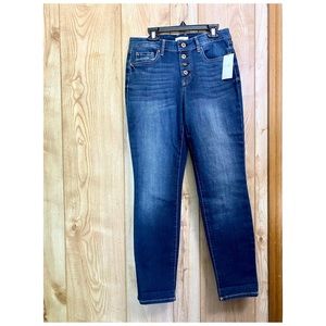 NWT Jessica Simpson Mid Rise Rolled Cuff Jeans